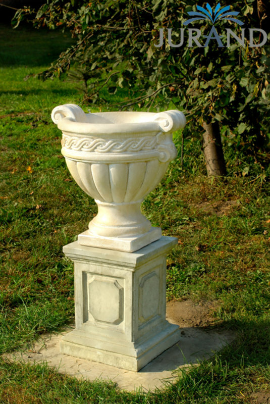 Massiver Pflanzgefäà Blumenkasten Pflanztrog Blumentopf aus Steinguss Massiver Pflanzgefäà Blumenkasten Pflanztrog Blumentopf aus Steinguss