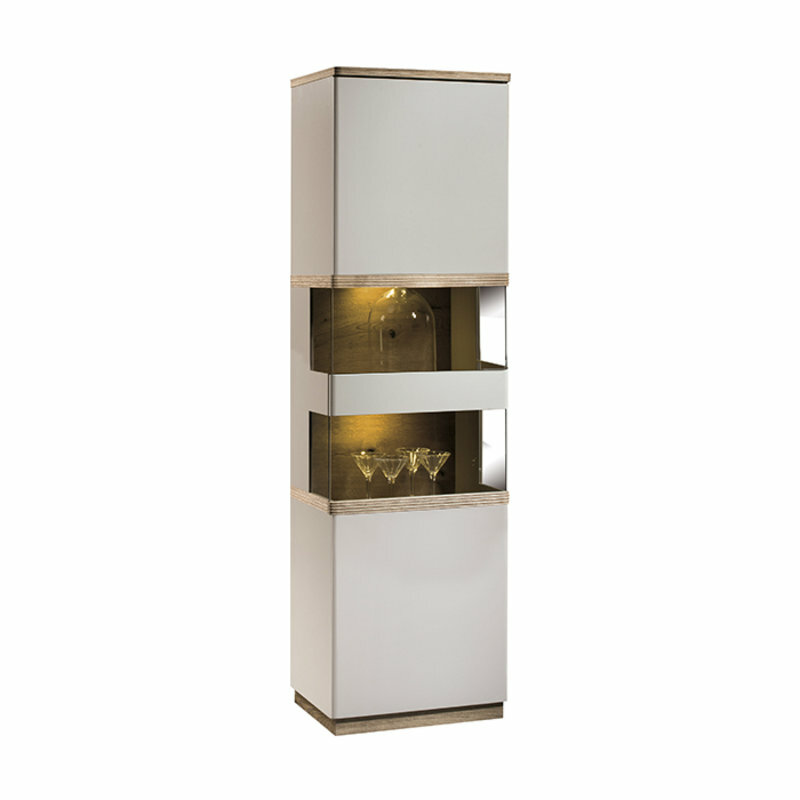Klassische Schrank BÃ¼cherschrank BÃ¼cherregal Vitrine Vitrinenschrank CM-W1/2A