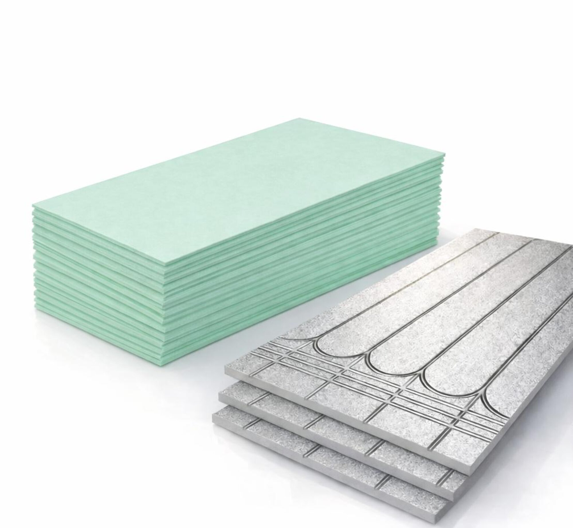 SET XPS Trockenbau FuÃbodenheizung TrittschalldÃ¤mmung Modern Effizient