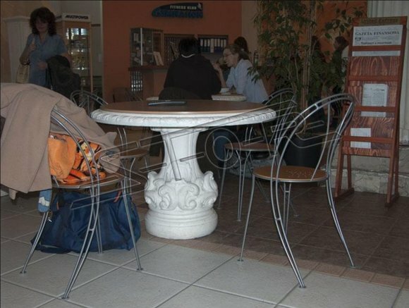 Stein Tisch Terrase Garten Dekoration MÃ¶bel Edles Antik Stil Design