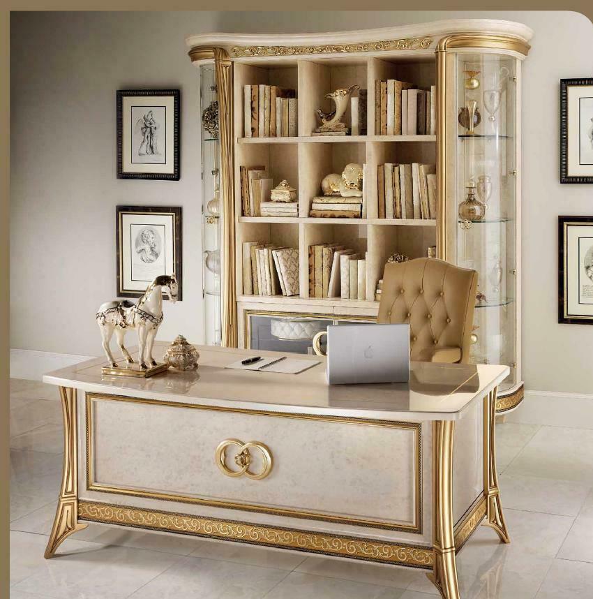 Schreibtisch Tisch BÃ¼ro Office Designer MÃ¶bel Barock Rokoko Jugendstil