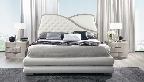 Bett Bettgestellee Bettrahmen Betten Doppel Luxus Doppelbett WeiÃ Modern Design