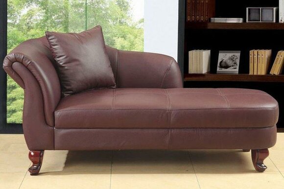 Lounge Liege Ottomane Polster Sofa BÃ¼ro Relax Leder Chaiselongues Neu 1672