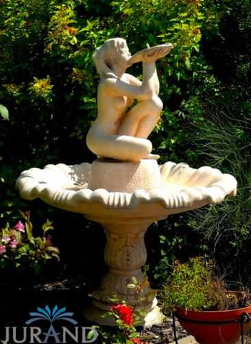 Springbrunnen FontÃ¤ne Zierbrunnen Garten Deko 1033 Brunnen 159 cm Steinguss