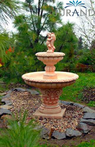Springbrunnen FontÃ¤ne Zierbrunnen Garten Deko 1040 Brunnen 171 cm Steinguss