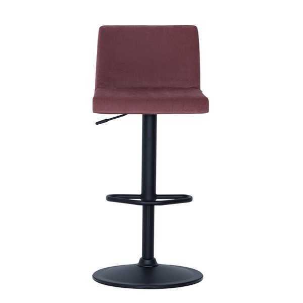Modern Rosa Stuhl Designer Barhocker Textil stilvoll Luxus MÃ¶bel Hocker
