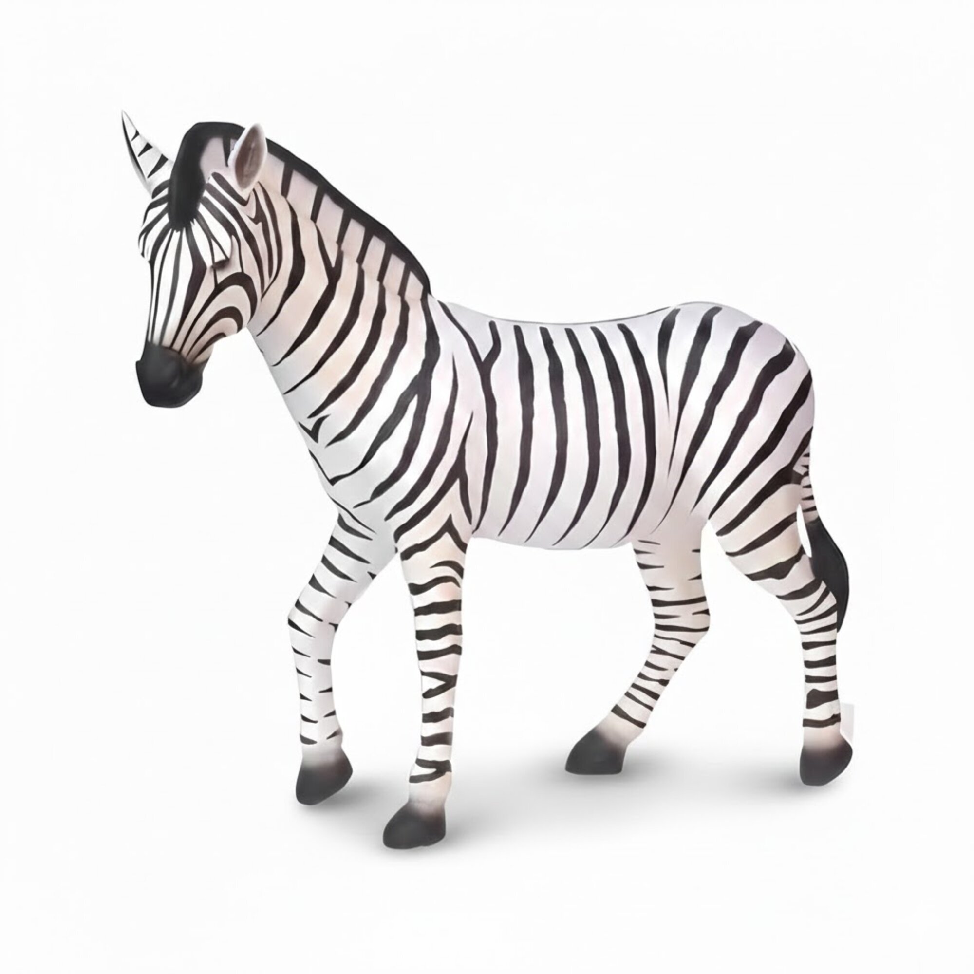 Zebra LebensgroÃe Figur Dekoration Statuen Skulptur Garten Deko Figuren 180cm