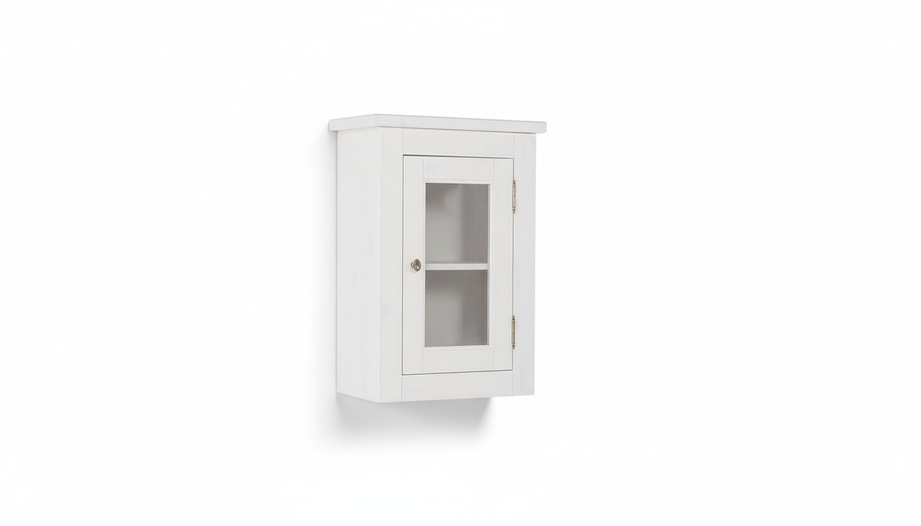 Badezimmer BadmÃ¶bel Regal Schrank Heller SchrÃ¤nke Apotheken Holz