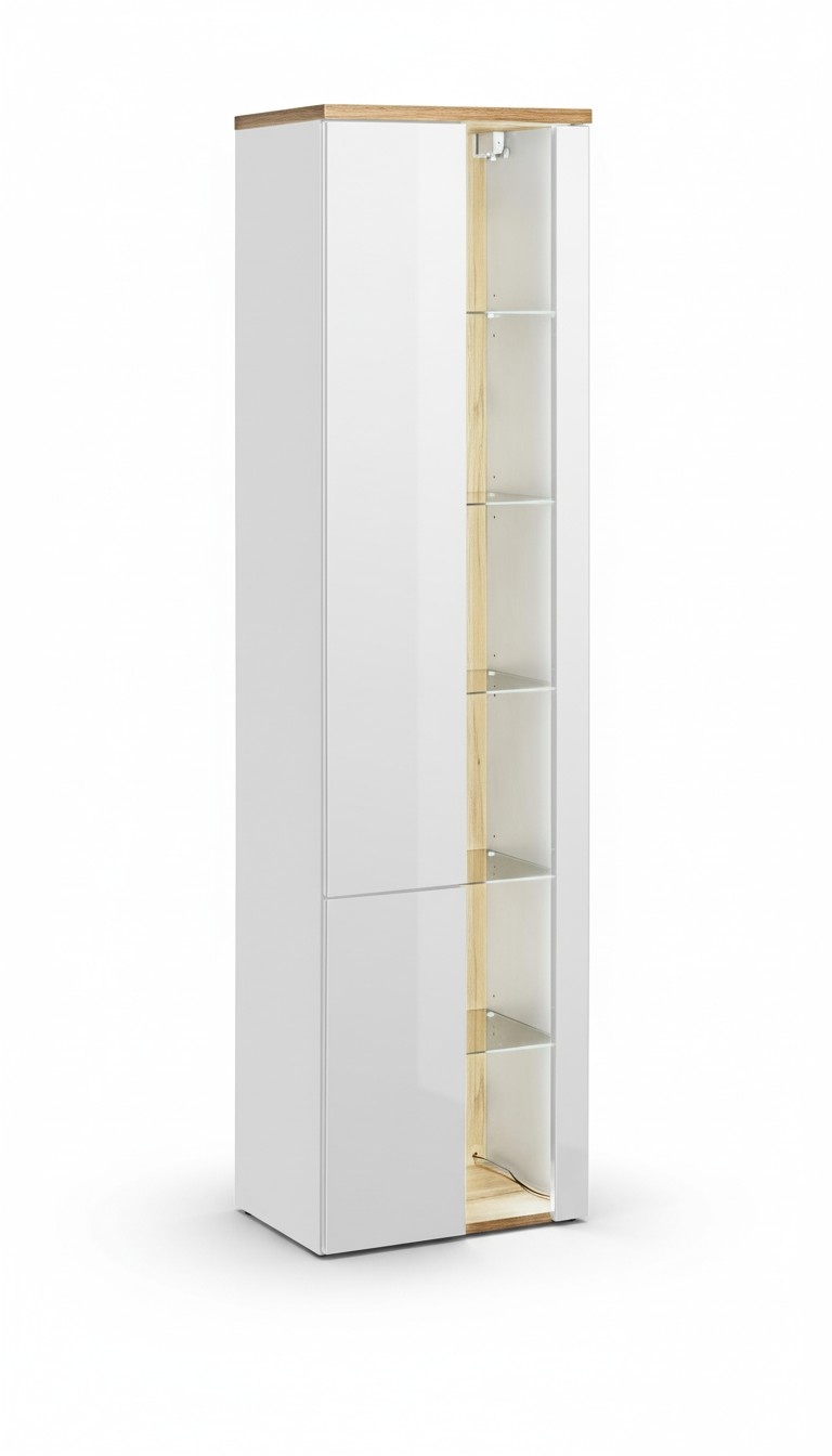 Badschrank Badezimmer Hochschrank Regal BadmÃ¶bel Regale Bad