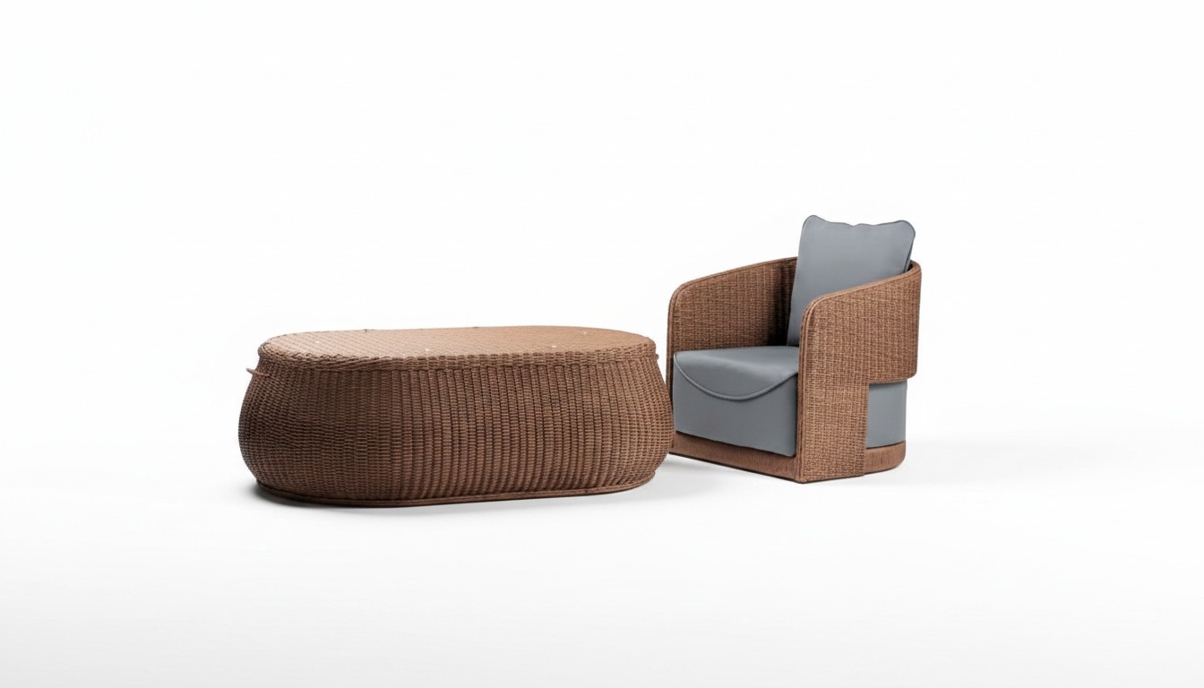 BalkonmÃ¶bel AuÃenmÃ¶bel MÃ¶bel TerrassenmÃ¶bel Sofa Set Couch RattanmÃ¶bel Garten