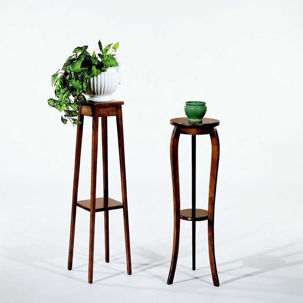BlumenstÃ¤nder Blumen StÃ¤nder Vasen StÃ¤nder Massiv Echtes Holz Ablage Holz