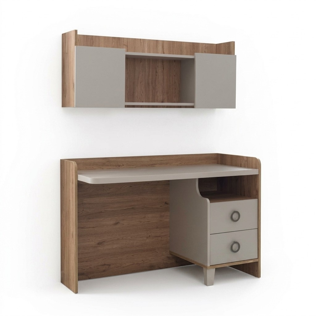 Braun Schreibtisch Designer Jugendzimmer Tische Holz Kinderzimmer MÃ¶bel