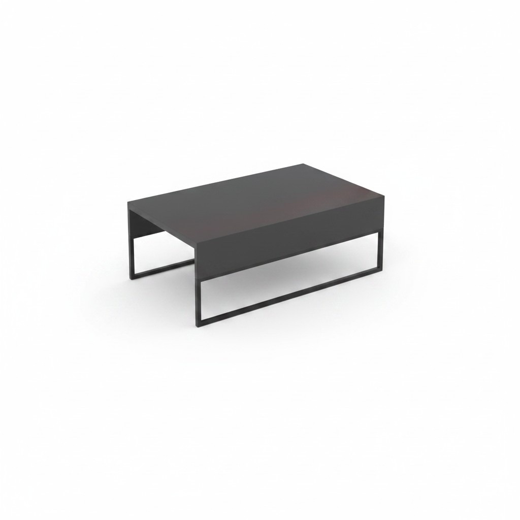 Couchtisch BÃ¼ro Schwarz Holz Arbeitszimmer Luxus Modern Exclusive BÃ¼romÃ¶bel Neu