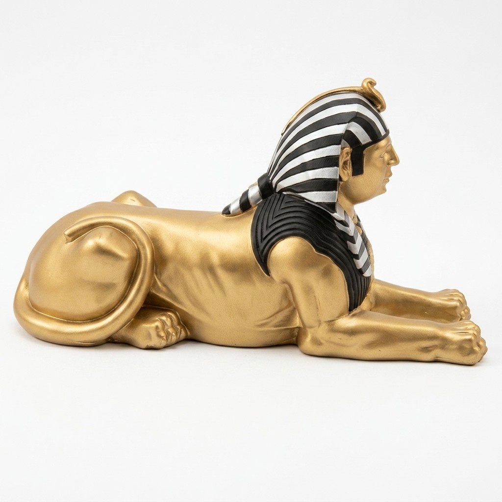 Design Figur Sphinx Statue Skulptur Figuren Skulpturen Dekoration Deko
