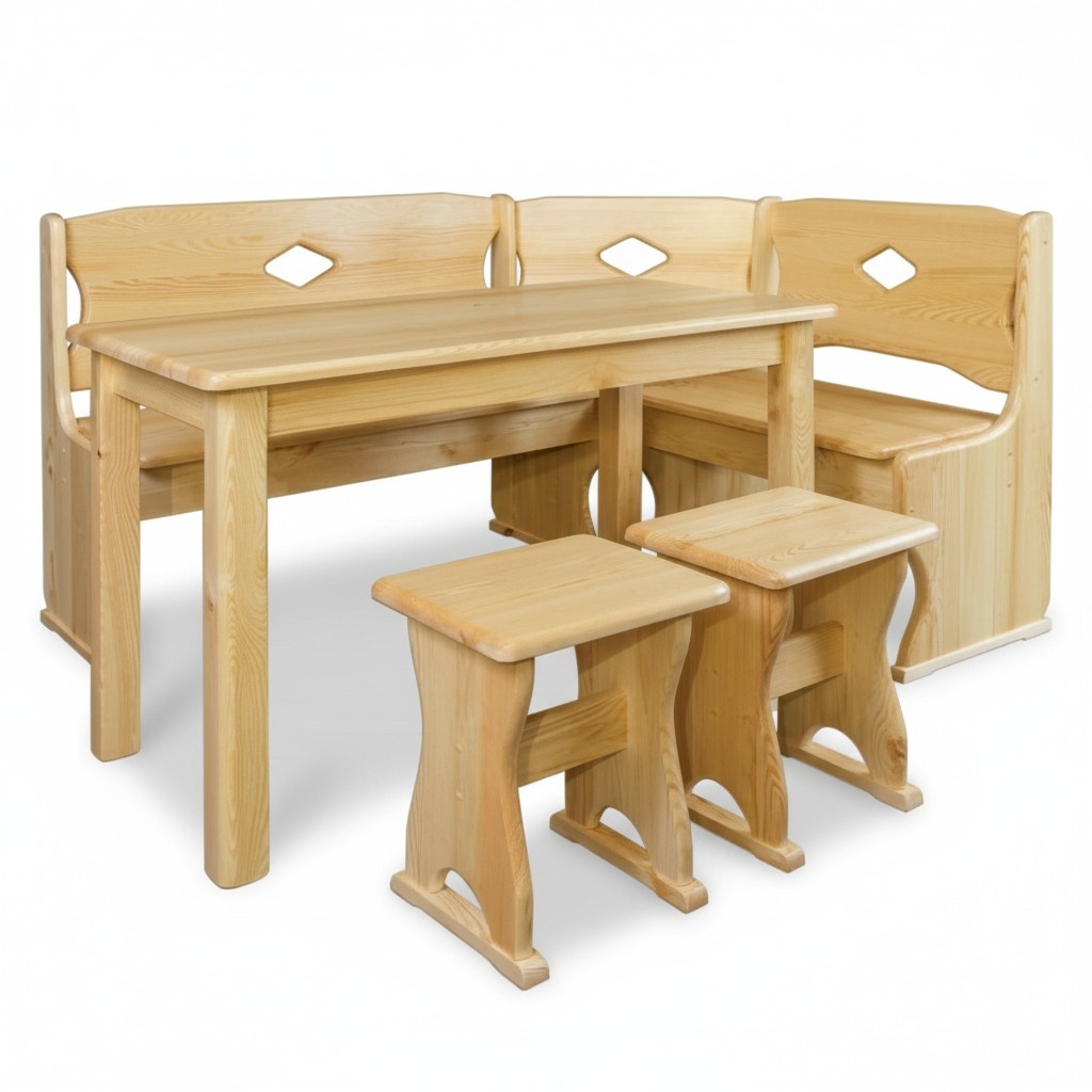 Eckbank Holzbank massive Holz BÃ¤nke KÃ¼che Essbereich Ecksitz MÃ¶bel Echtholz