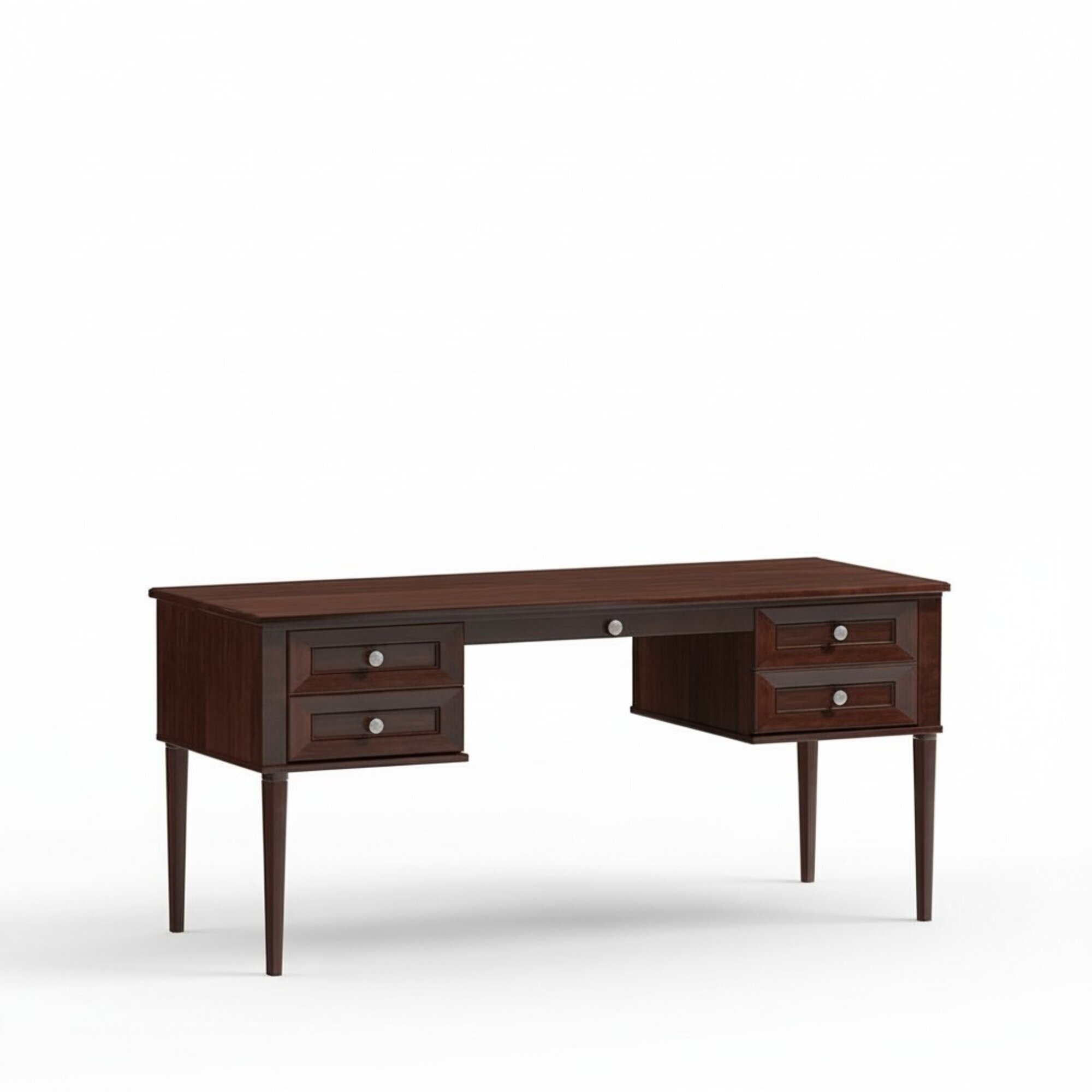 Edler Holz BÃ¼ro Schreibtisch Klassischer Tisch Tische BÃ¼ro Antik Stil Monaco