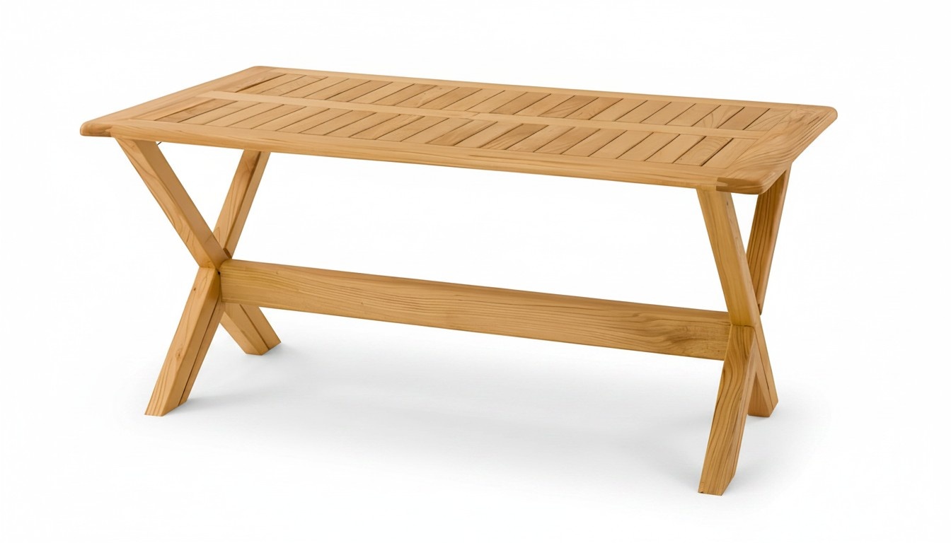 Eleganter brauner Esstisch aus Holz fÃ¼r modernes Esszimmer
