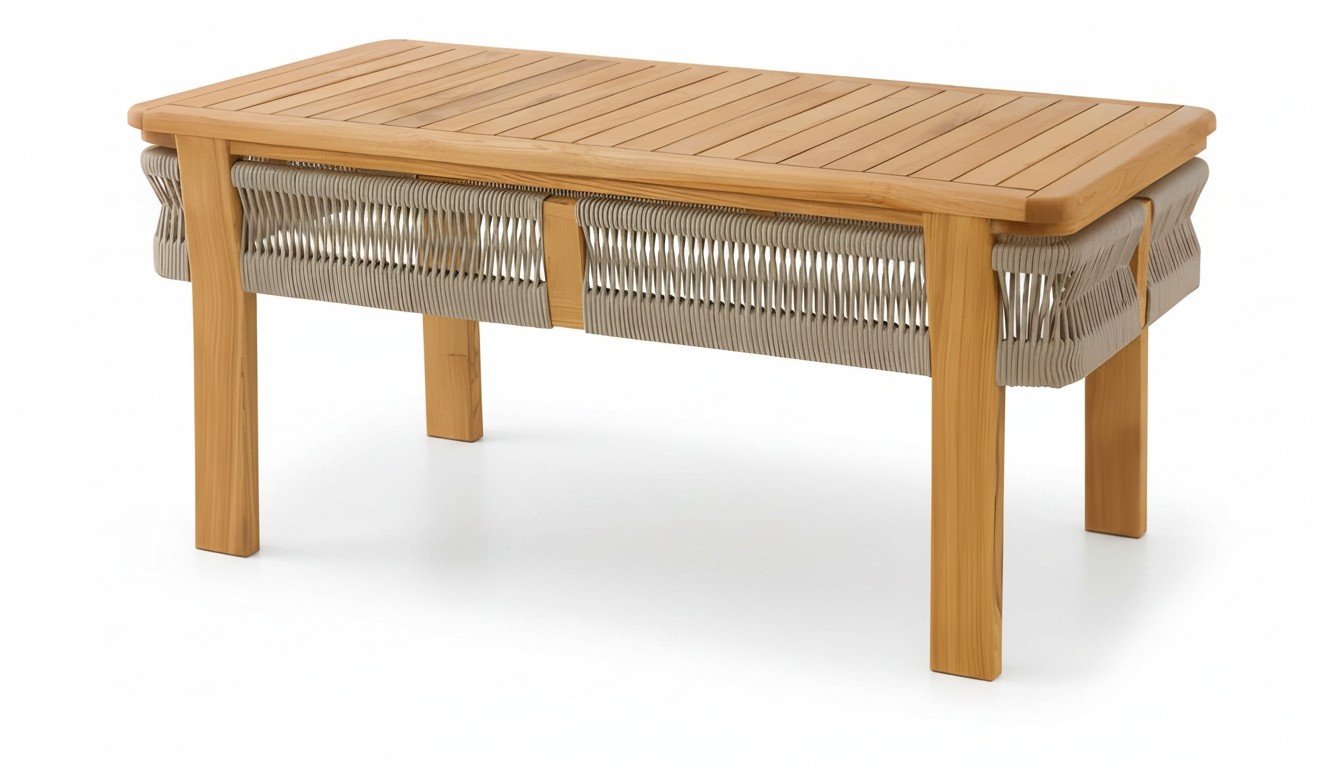 Eleganter Esstisch aus Holz in Braun fÃ¼r modernes Zuhause