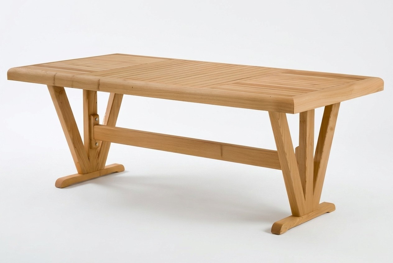 Eleganter Esstisch aus Holz in Braun fÃ¼r stilvolle Essbereiche