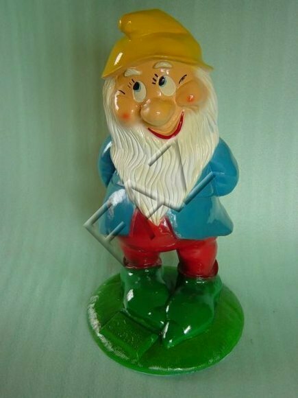 Zwerg Figur Garten Statue Karikatur Skulptur Figuren Dekoration Skulpturen