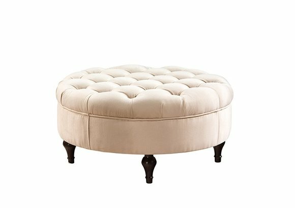 KLASSISCHER HOCKER RETRO RUSTIKAL FUÃHOCKER OTTOMANE