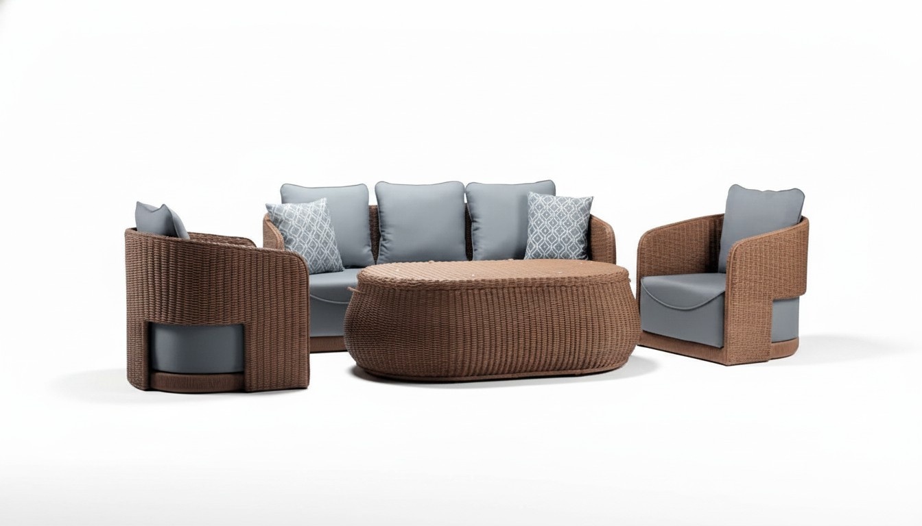GartenmÃ¶bel Sitzgarnitur MÃ¶bel Sitzgruppe Sofa Couch Polster Garten Terrasse