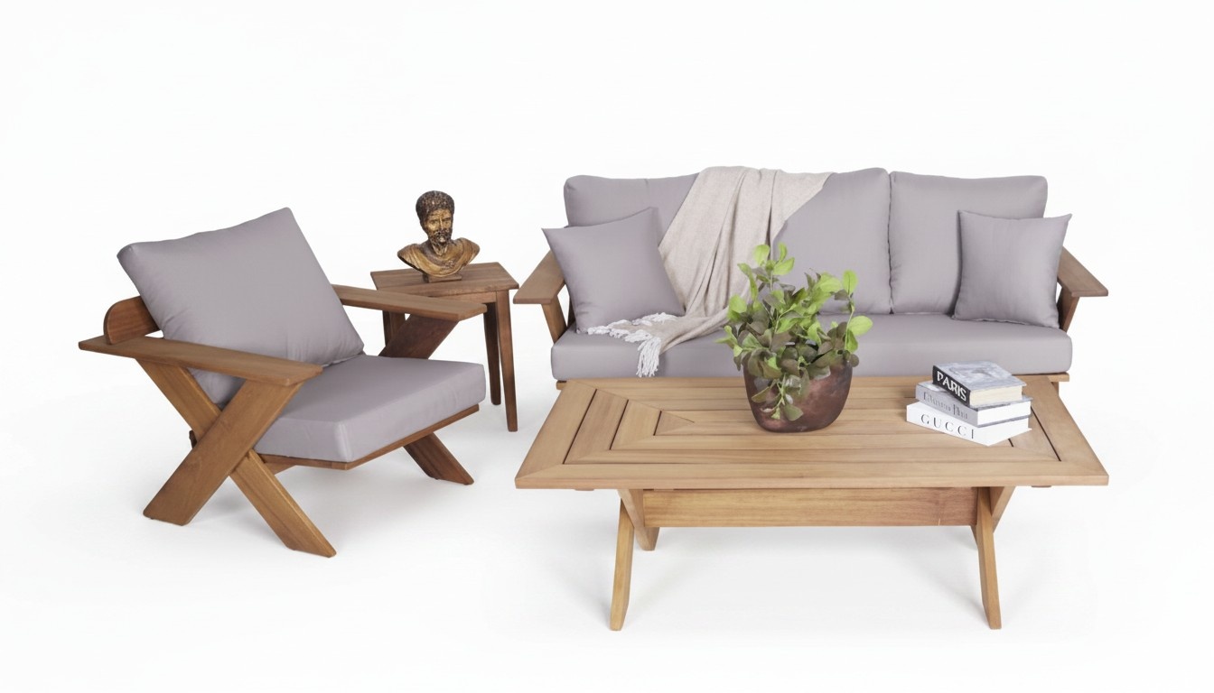 GartenmÃ¶bel Sofagarnitur Sofa 3 Sitzer TerrassenmÃ¶bel Sessel Couchtisch