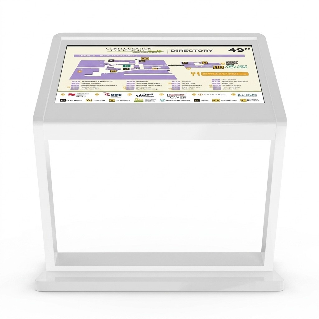 Interaktiver Kiosk Digitale LÃ¶sung fÃ¼r Informationen Bestellungen und Navigation