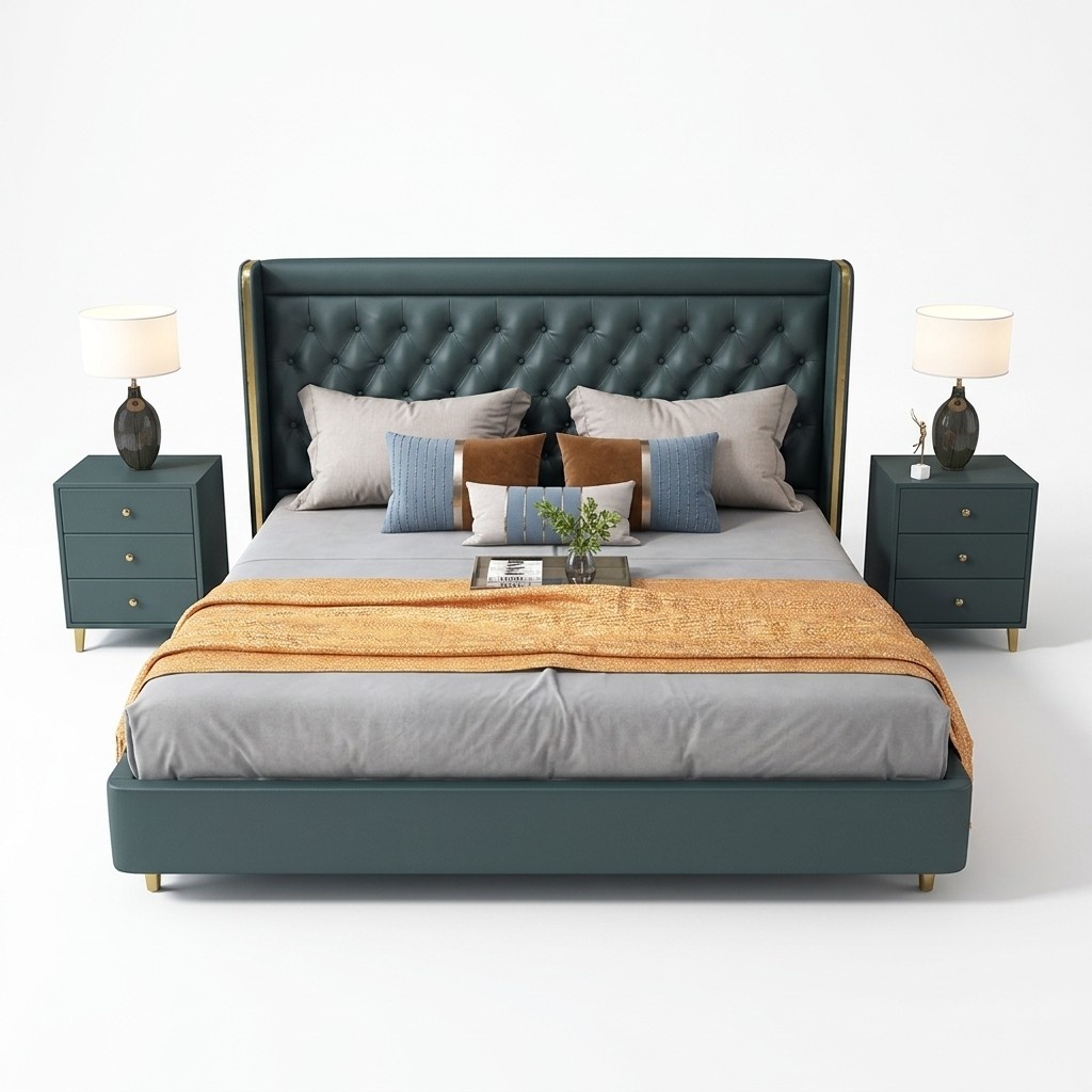 Klassisches Bett Doppelbett Betten Holz Deko Landhaus Stil Echtes Holz