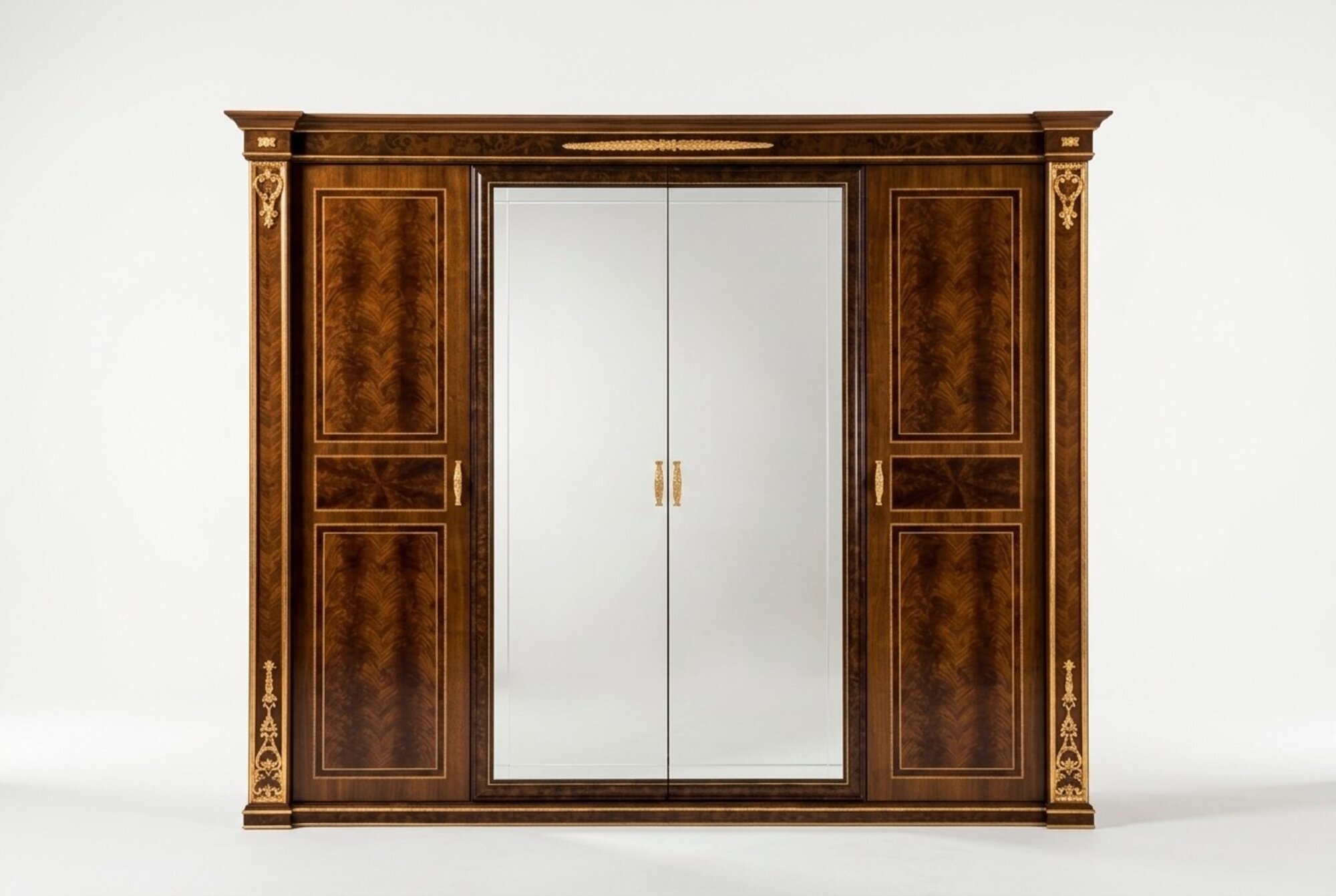 Kleiderschrank Antik Stil Barock Rokoko Jugendstil MÃ¶bel Schlafzimmer