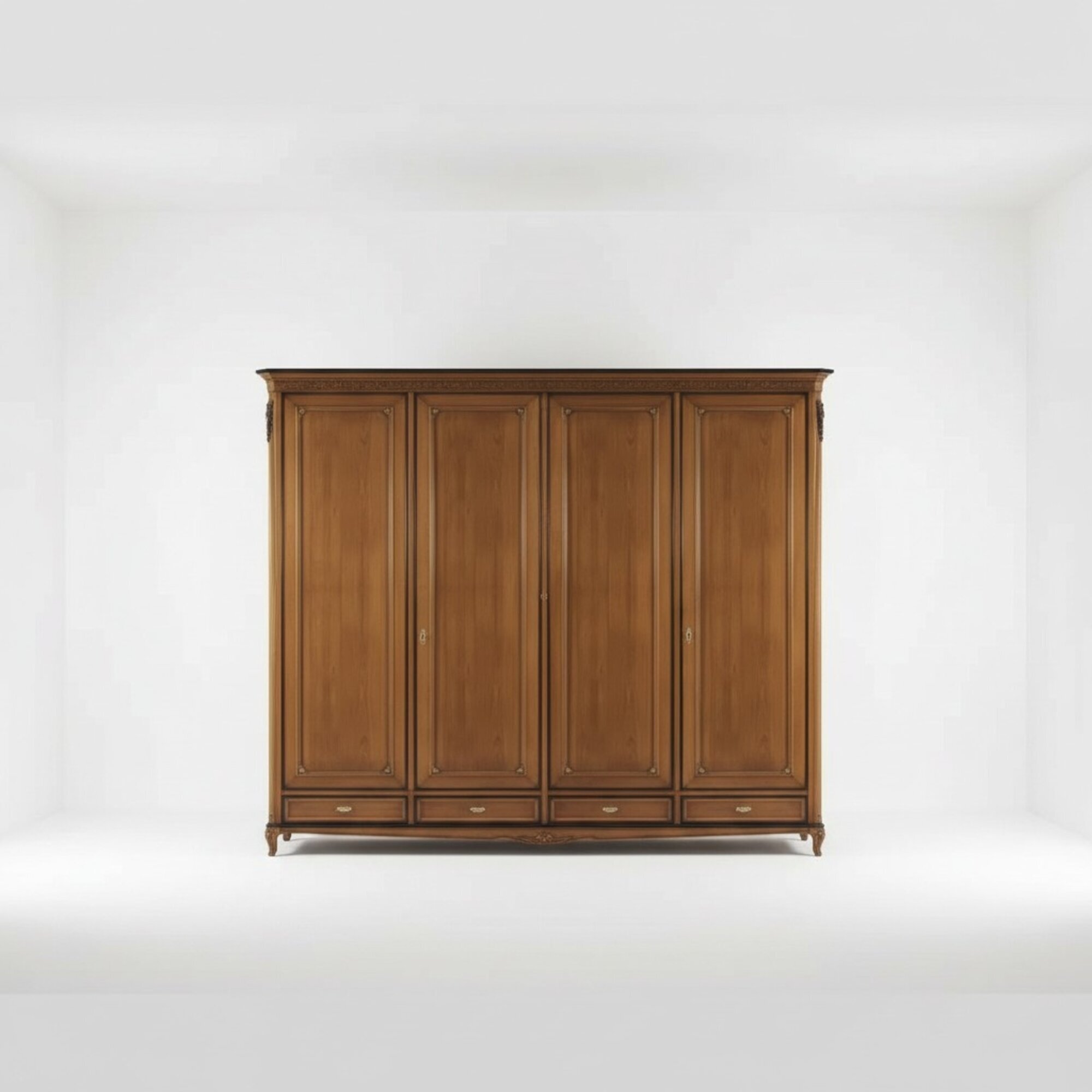 Kleiderschrank Holz Schrank SchrÃ¤nke Garderobe MÃ¶bel Design Schlafzimmer