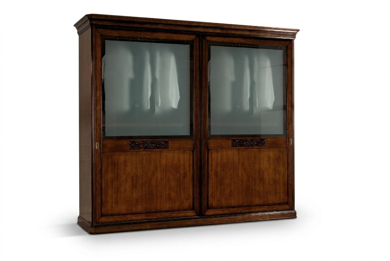 Kleiderschrank Holzschrank Schrank Massive Schlafzimmer MÃ¶bel Holz Echtholz