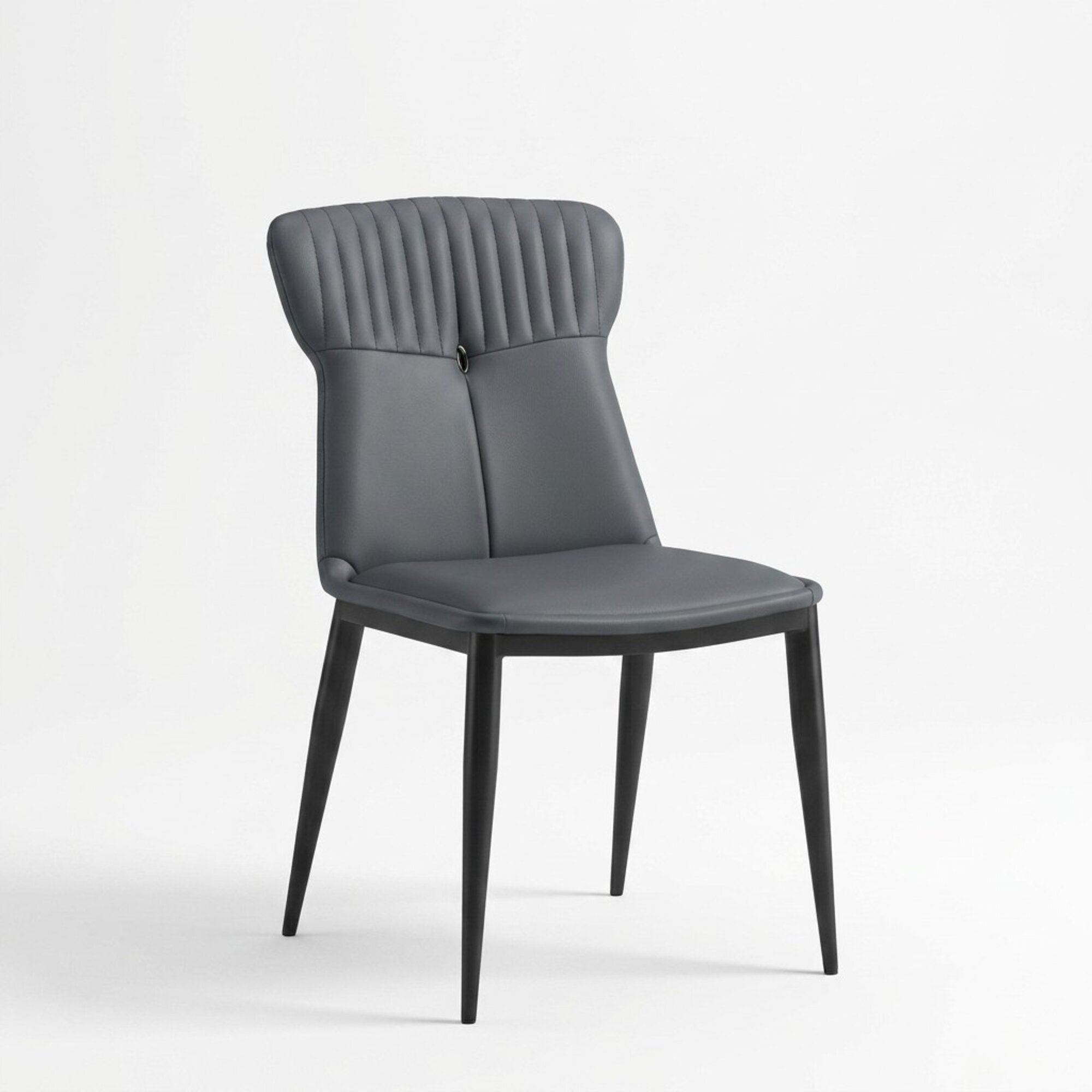 Kunstleder Sitzer Designer Esszimmer Blauer Stuhl PolsterstÃ¼hle 1-Sitzer