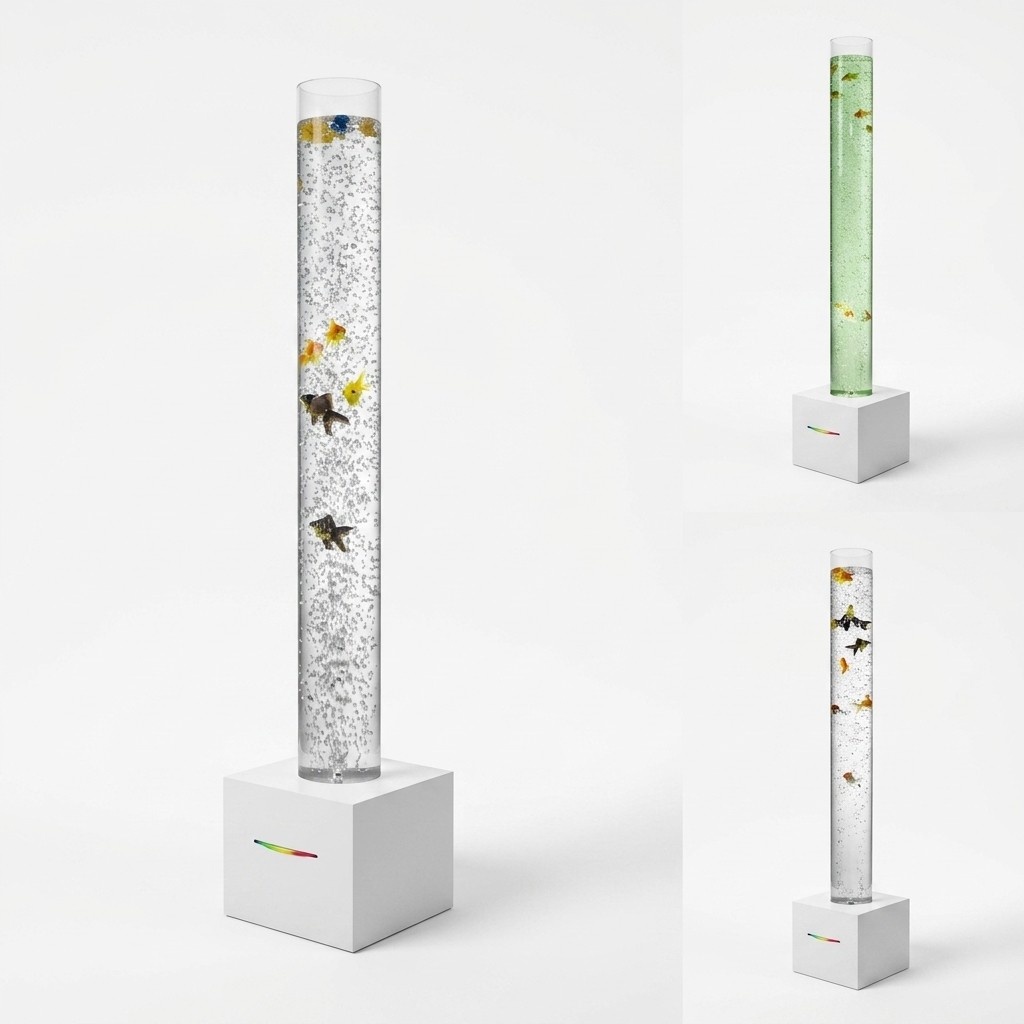 Led WassersÃ¤ule 150cm WasserwÃ¤nde Dekoration WassersÃ¤ulen Lampe