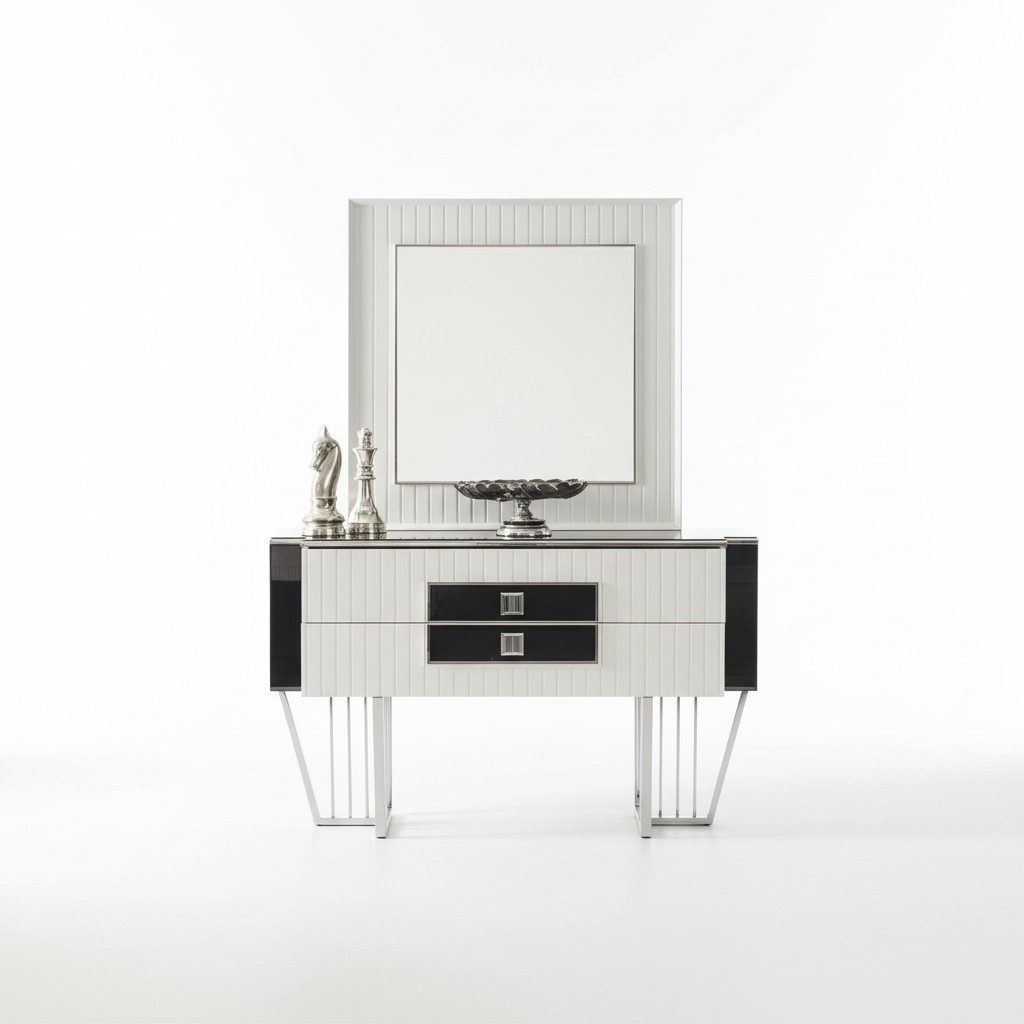 Luxus Kommode Sideboard Spiegel 2tlg Kommoden Schlafzimmer Design MÃ¶bel