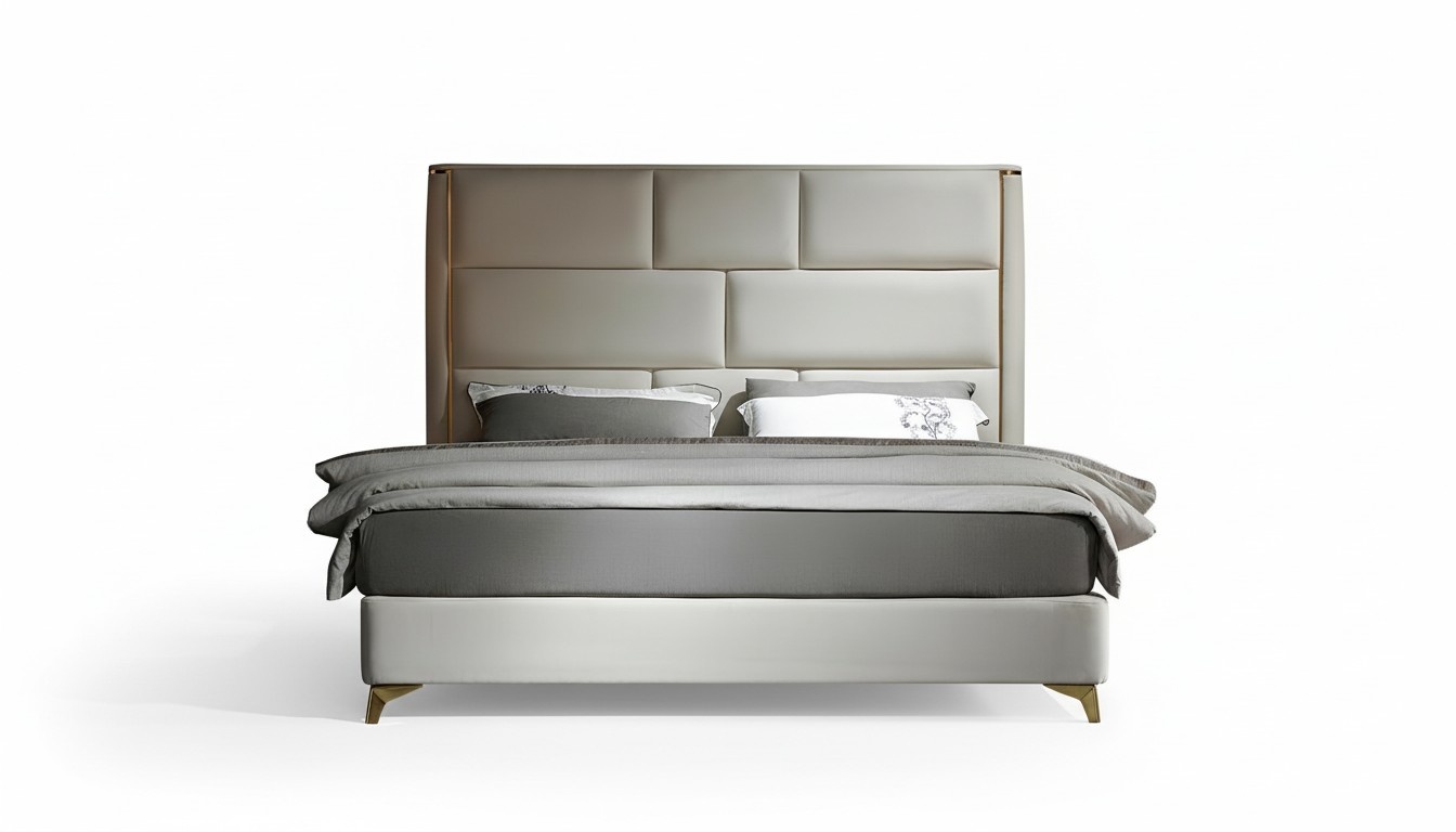 Luxus Schlafzimmer Bett Polster Design Doppel Hotel Betten Hotel MÃ¶bel Samt Neu