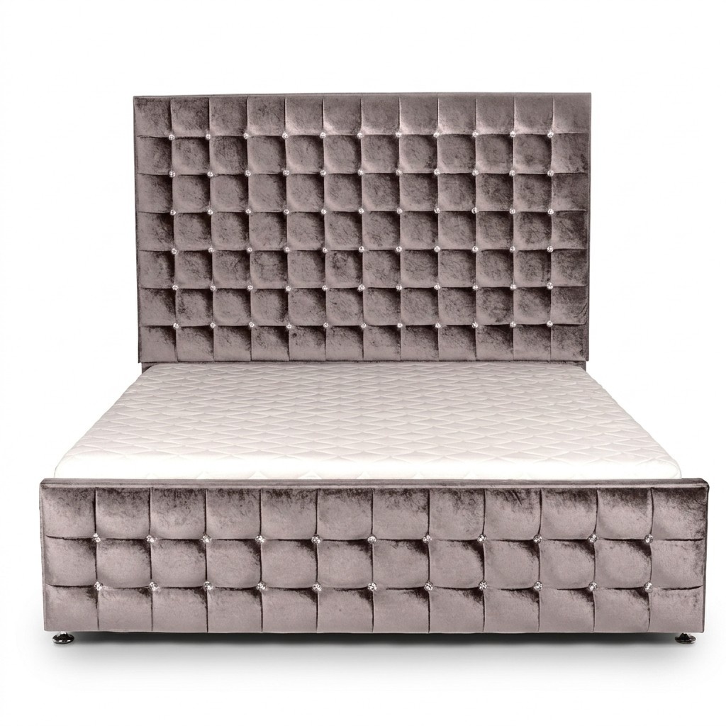 Luxus Schlafzimmer Bett Polster Design Luxus Chesterfield Doppel Hotel Betten