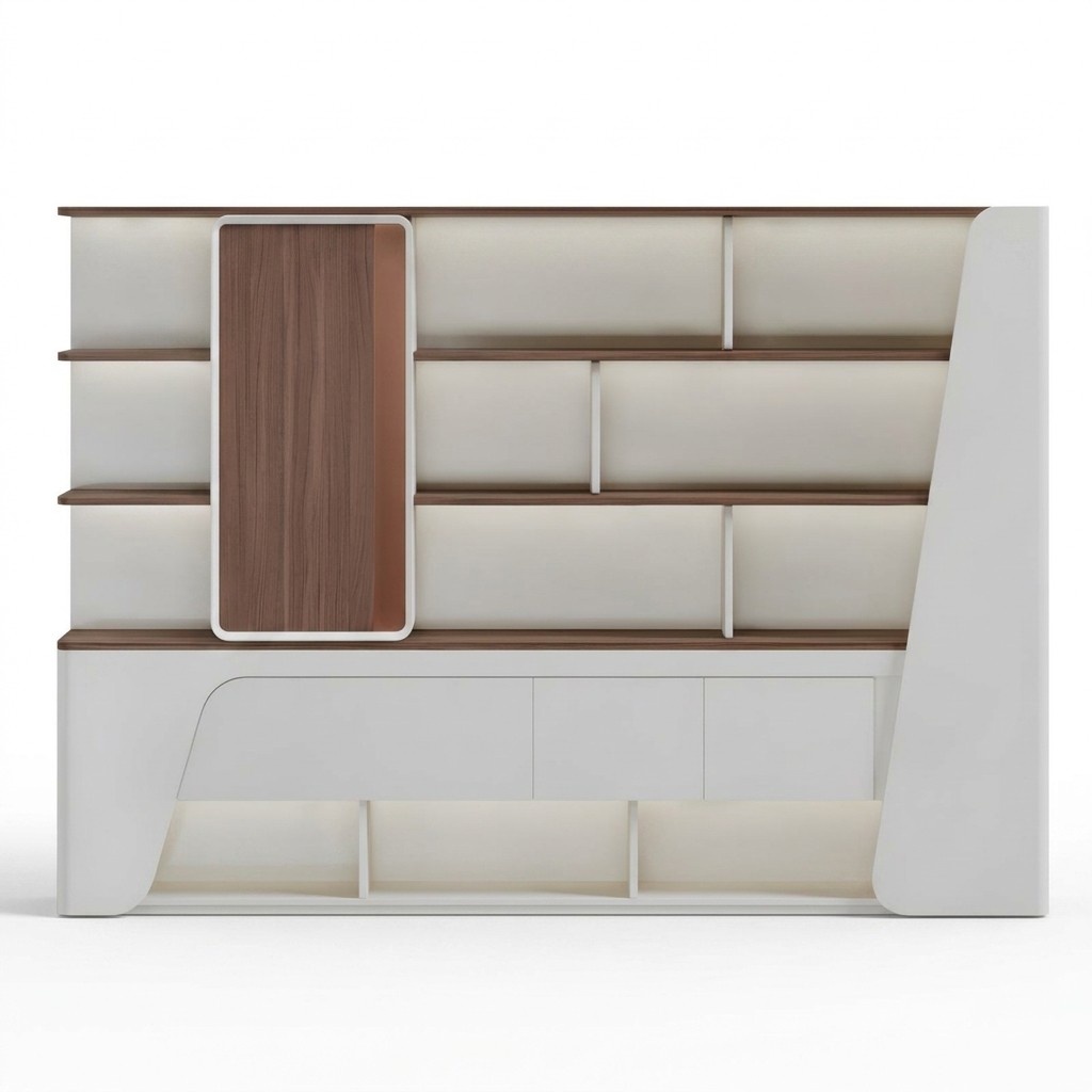 Modern Aktenschrank BÃ¼cherregal BÃ¼ro MÃ¶bel praktisch