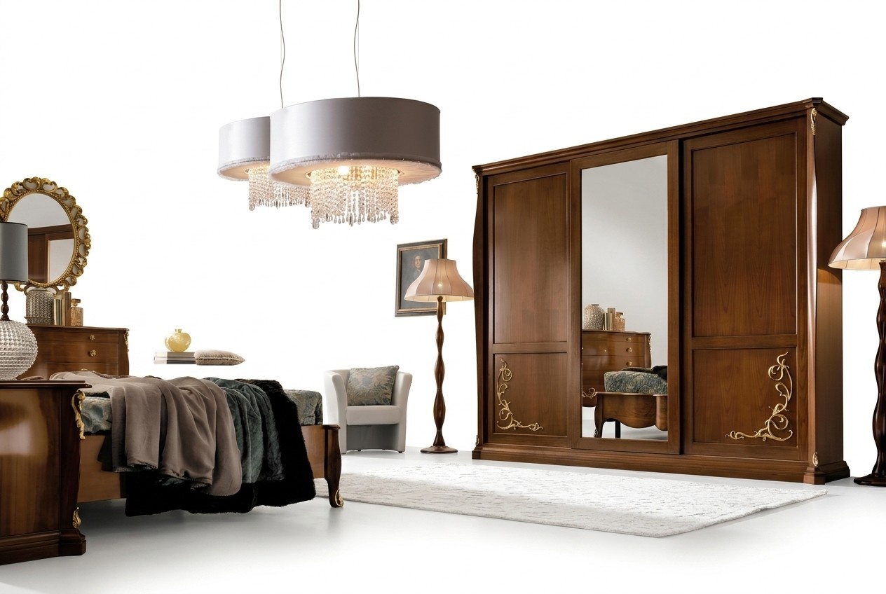 Schlafzimmer SchiebetÃ¼rschrank Schrank Spiegel Kleider SchrÃ¤nke Kleiderschrank