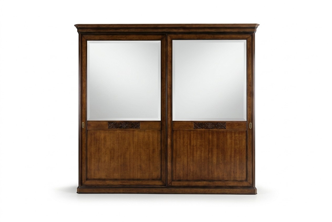 Schlafzimmer SchiebetÃ¼rschrank Schrank Spiegel Kleider SchrÃ¤nke Luxus MÃ¶bel