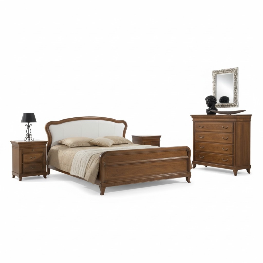 Schlafzimmer Set 2x Nachttische Kommode Komplett Zimmer MÃ¶bel 4tlg Neu