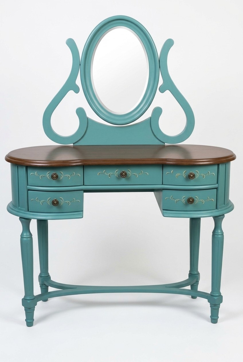 Schmink Tisch Klassische Kommode Tische Frisier Kosmetik Sideboard SektretÃ¤r Neu