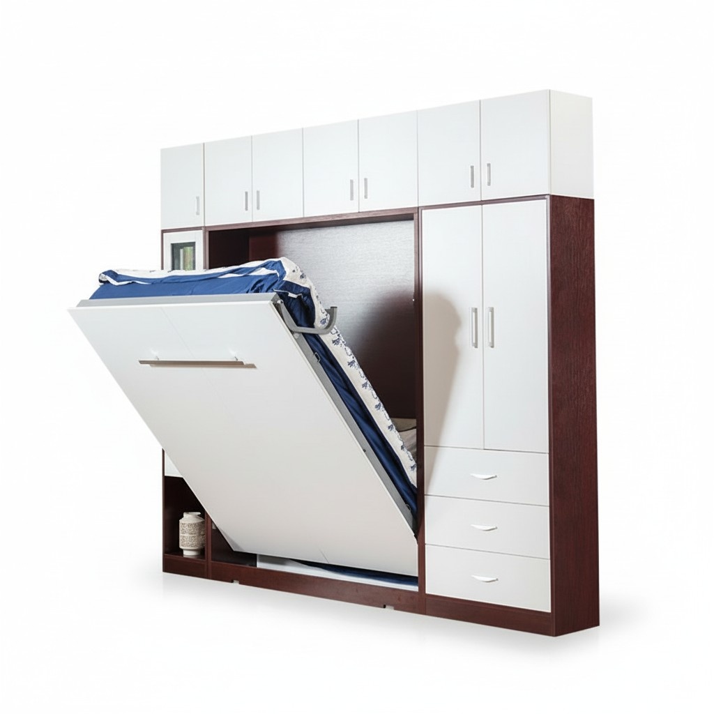 Schrank Bett Wandschrank Betten Wohnwand Schlafzimmer GÃ¤stezimmer MÃ¶bel Regal