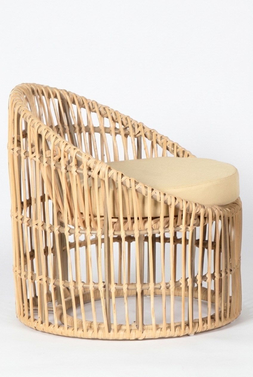 Sessel GartenmÃ¶bel Sitz Veranda Lounge Terrasse Balkon Modern Polsterung Beige