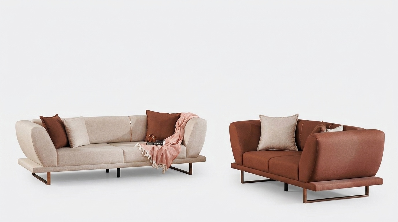 Sofa Set Wohnzimmersofa Polstersofa Relaxsofa Lounge Couch Design-Sofa SitzmÃ¶bel