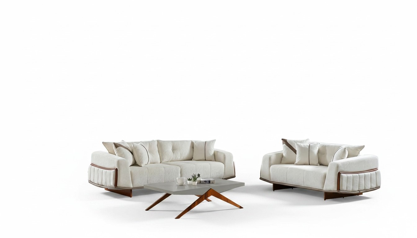 Sofagarnitur Wohnlandschaft Sofa-Set Wohnzimmergarnitur Sessel Polstergarnitur