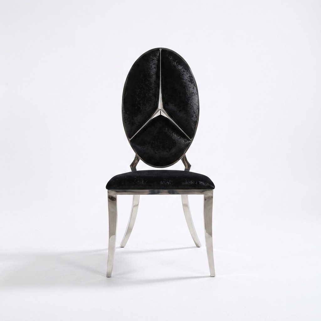 Stuhl Schwarz Neu StÃ¼hle Polsterstuhl Sessel Metall Lounge Design MÃ¶bel