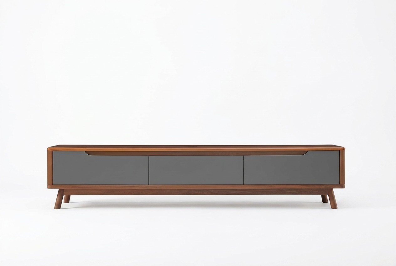 TV-MÃ¶bel SchrankwÃ¤nde Regal Wohn Side Low Board Regale Holz design