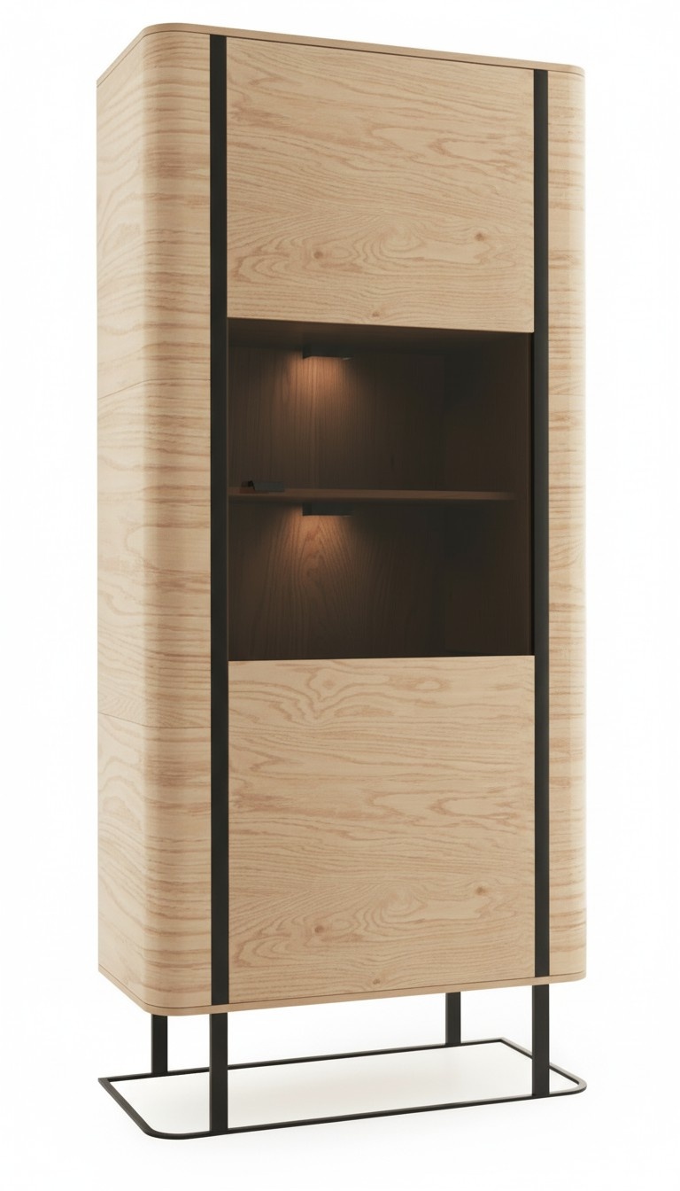 Vitrine Aktenschrank Schrank Vitrinen BÃ¼ro Wohnzimmer Hochschrank