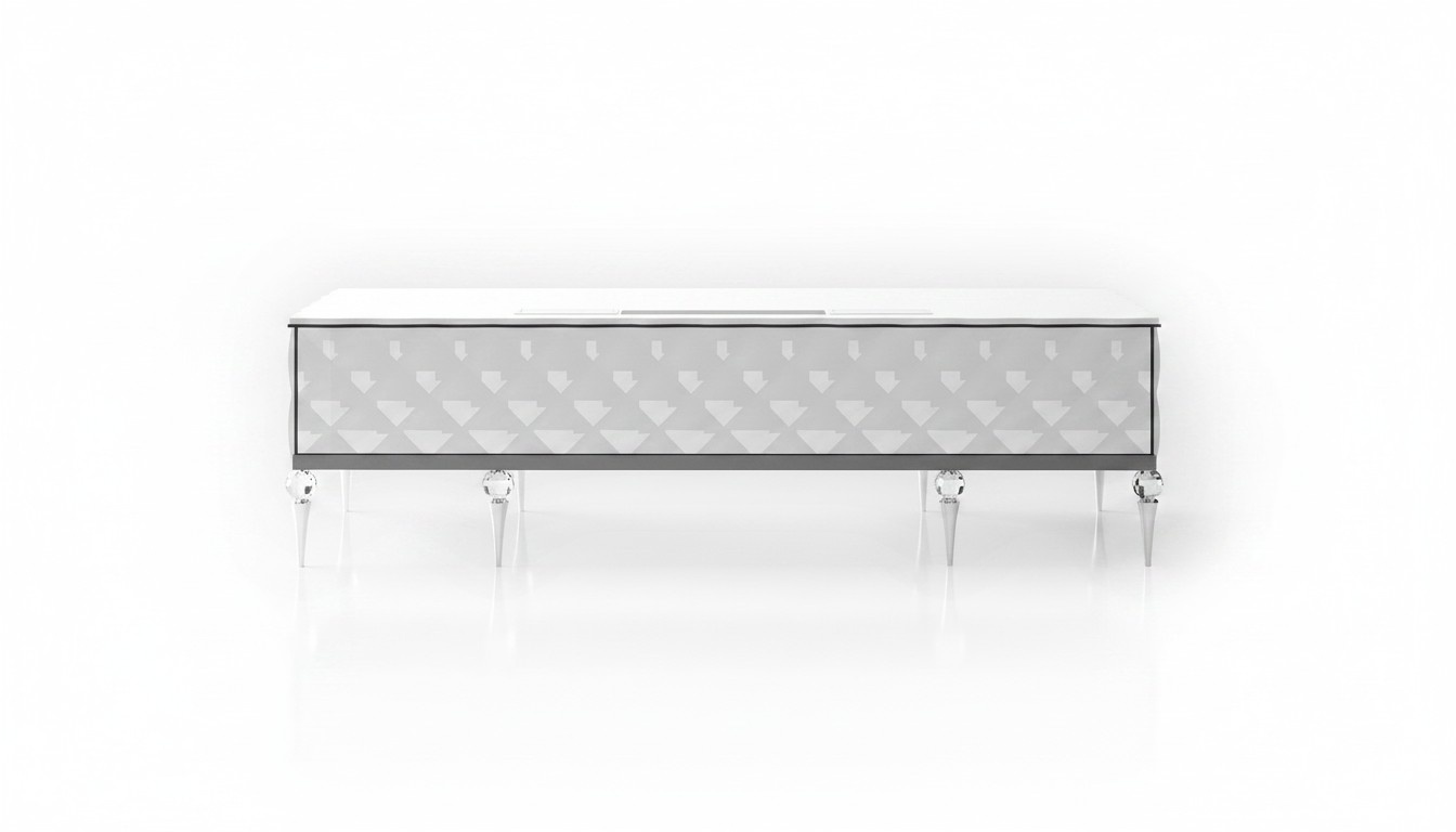 WeiÃer Holzschreibtisch im eleganten Design fÃ¼r Homeoffice